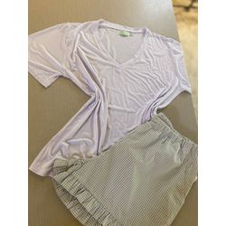 Conjunto Básico Babadinho Vichy Verde - Be.My Luxury Handmade