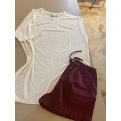 Conjunto Curto Básico Masculino Short Vinho - Be.My Luxury Handmade