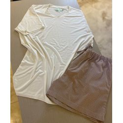 Conjunto Curto Básico Masculino Marrom - Be.My Luxury Handmade
