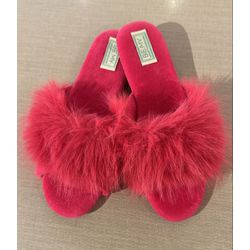 Pantufa Fluffy | Pink - Be.My Luxury Handmade