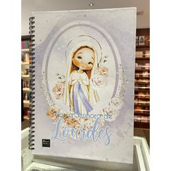 Caderno Mini Santinhos - Nossa Senhora de Lourdes ... - Benedictus Livraria Católica