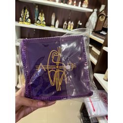 CONJUNTO ALFAIA CORDEIRO ALFA ÔMEGA ROXO - 3000000... - Benedictus Livraria Católica