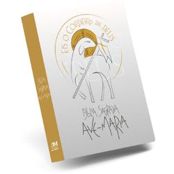 Bíblia Ave-Maria Eis o Cordeiro de Deus - Branca -... - Benedictus Livraria Católica