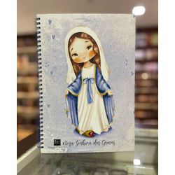 Caderno Mini Santinhos - Nossa Senhora das Graças ... - Benedictus Livraria Católica