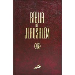 BIBLIA DE JERUSALEM GRANDE - 9788534935852 - Benedictus Livraria Católica