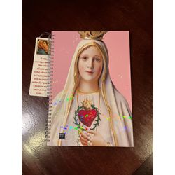 Caderno Nossa Senhora - Grande 90fl - 300000004589 - Benedictus Livraria Católica