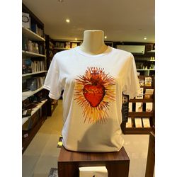 CAMISA SAGRADO CORAÇÃO - 3048850030041 - Benedictus Livraria Católica