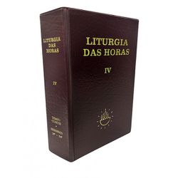 LITURGIA DAS HORAS IV - 9788532613738 - Benedictus Livraria Católica