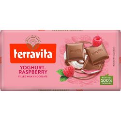 Chocolate Barra Terravita Ao Leite Yogurt Framboes... - bestcandyz