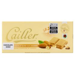 BARRA CAILLER BRANCO COM CARAMELO E AMENDOAS 100G - bestcandyz