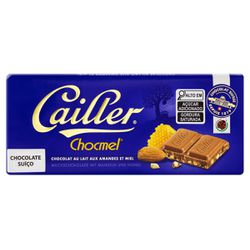 BARRA CAILLER AO LEITE AMENDOAS E MEL 100G - bestcandyz