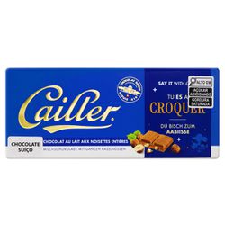 BARRA CAILLER AO LEITE COM AVELAS INTEIRAS 100G - bestcandyz