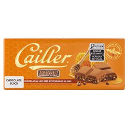 BARRA CAILLER AO LEITE AERADO TORRONE DE MEL 100G - bestcandyz