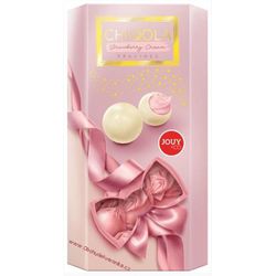 BOMBOM CHIQOLA CREME DE MORANGO 130G - bestcandyz