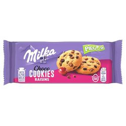 MILKA COOKIES RAINS UVA PASSA E CHOCO 135G - bestcandyz