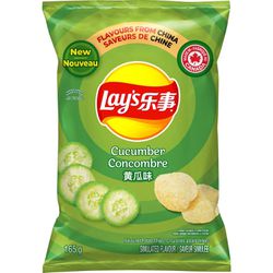 Lays Batata Sabor Cucumber Pepino 70gr - bestcandyz