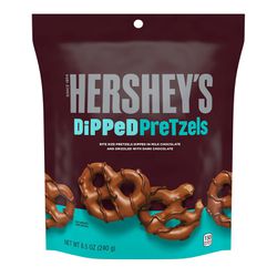 Pretzels Cobertos com Chocolate ao Leite Hershey’s... - bestcandyz