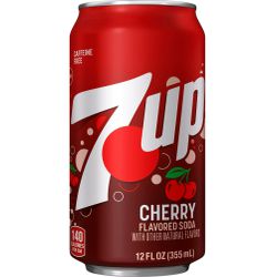 Refrigerante 7up Cherry 355ml - bestcandyz
