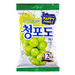 BALA LOTTE UVA VERDE 153G - bestcandyz