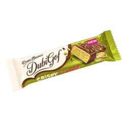 BARRA DUBIGOF CRISPY E CREAMY PISTACHE 36G - bestcandyz