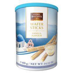 CANUDOS FEINY WAFER RECHEIO DE VANILLA 400G - bestcandyz