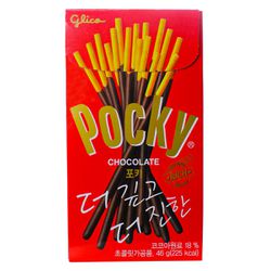 Biscoito Pocky De Palito Chocolate Fino 46g - bestcandyz