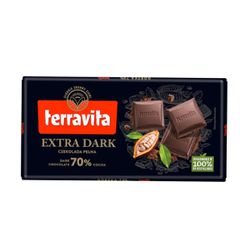 Chocolate Barra Terravita Amargo 70 90g - bestcandyz