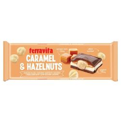 Chocolate Terravita Caramelo e Avelã 235g - bestcandyz