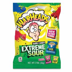 Bala Dura Warheads Extreme Sour Hard 56g - bestcandyz