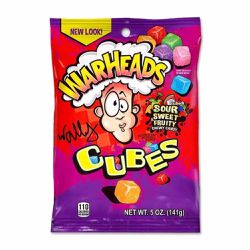 Bala Mastigável Warheads Cubes 141g - bestcandyz