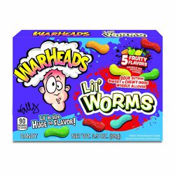 Bala Mastigável Warheads Lil Worms 99g - bestcandyz
