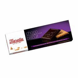 Biscoito Fiorella Com Chocolate Meio Amargo 102g - bestcandyz