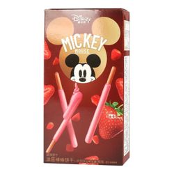 BISCOITO MICKEY PALITO SABOR MORANGO 40G - bestcandyz