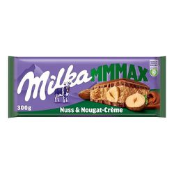 BARRA MILKA MMMAX NUSS E NOUGAT 300G - bestcandyz