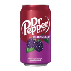 Refrigerante Dr Pepper BlackBerry 355ml - bestcandyz