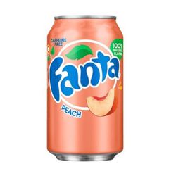 REFRIGERANTE FANTA PEACH 355ML - bestcandyz