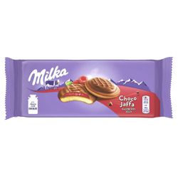 BISCOITO MILKA JAFFA GELEIA RASPBERRY 147G - bestcandyz
