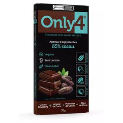 Chocolate Only4 85 % Cacau - bestcandyz