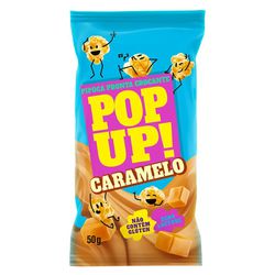 PIPOCA POP UP CARAMELO 50G - bestcandyz