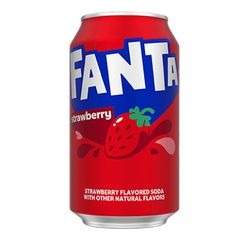 Refrigerante Fanta Strawberry Lata 355ml - bestcandyz
