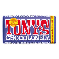 TONYS MEIO AMARGO COM PRETZEL E CARAMELO 90G - bestcandyz