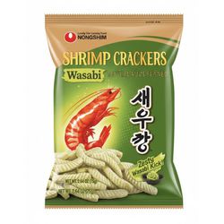 SALGADINHO SHRIMP CRACKER CAMARAO WASABI 75G - bestcandyz