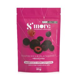 BOMBOM SMORE RASPBERRY BLACKBER CHOCO AO LEITE 80G - bestcandyz