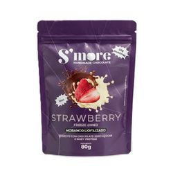 SMORE STRAWBERRY SEM ACUCAR 80G - bestcandyz