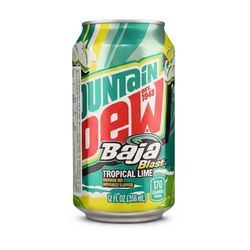 REFRIGERANTE MOUNTAIN DEW TROPICAL LIMA 355ML - bestcandyz