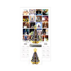 Folhinha de Nossa Senhora Aparecida 2026 - Santuário Nacional - 33125 - Betânia Loja Catolica 