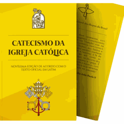 Catecismo da Igreja Católica - Pequeno - 5ª Edição - Novo Design - 29204 - Betânia Loja Católica 