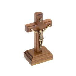 Crucifixo de Mesa 7 Cm - 30510 - Betânia Loja Catolica 