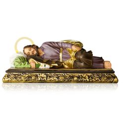 Imagem Durata - São José Dormindo 30 cm - 31822 - Betânia Loja Catolica 