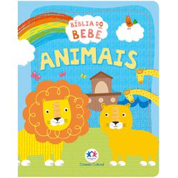 Livro : Bíblia do bebê - Animais - 24747 - Betânia Loja Catolica 